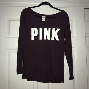Victoria secret (pink) long sleeve cotton shirt